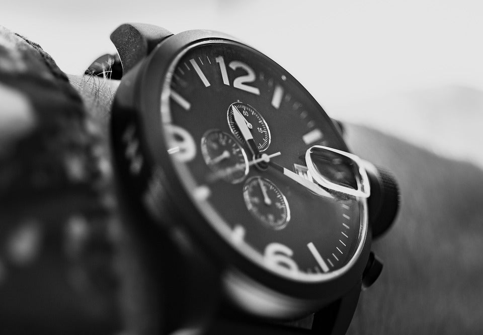 Watches with men made of different materials