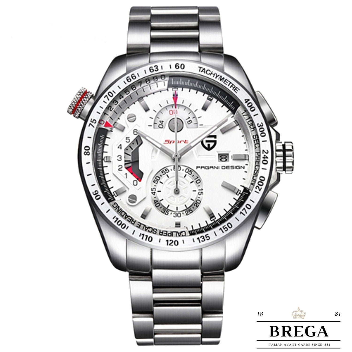 Luxury Brand PAGANI DESIGN Chronograph Sport Watches Men reloj hombre Full Stainless Steel Quartz Watch Clocks 18